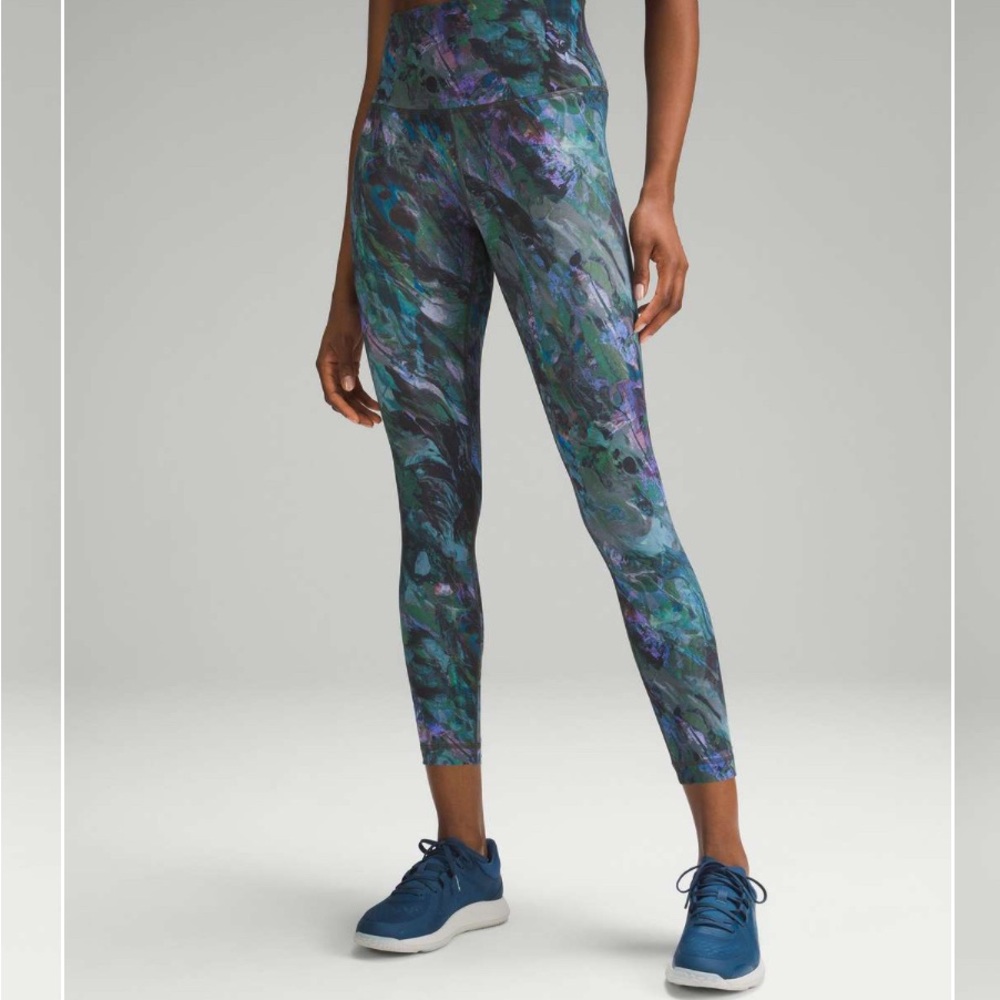 EUC Lululemon Wunder Train HR 23" sz0